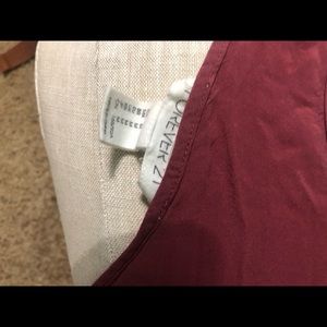 Maroon forever 21 tank top